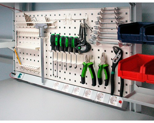 Панель перфорированная монтажная 600x675